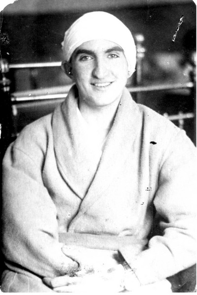 Марк Эпштейн в госпитале. Фотография 1943 года