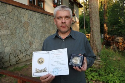 Андрей Буховецкий награждён памятной медалью в честь 250-летия П.Х. Витгенштейна