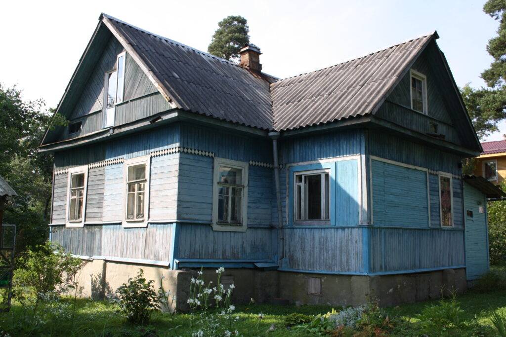 Дом в посёлке Высокоключевой, в котором в 1955 году бывал Ю.А. Гагарин