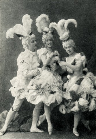 Группа из балета Сон в летнюю ночь, 1876 год