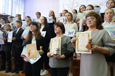 Ученики Вырицкой школы