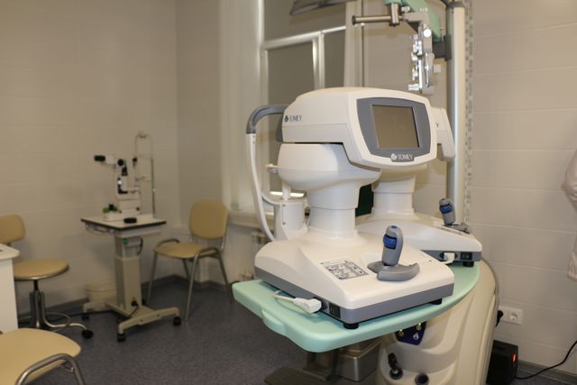 Оборудование у офтальмолога