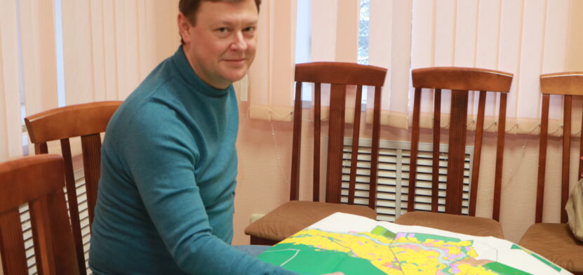 Михаил Хомченко с генпланом