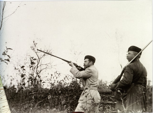 Николай II на охоте, 1895 г.