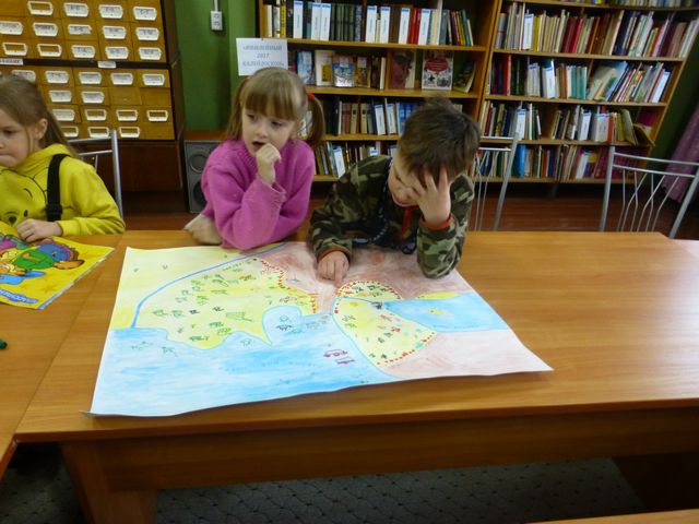 Дети в библиотеке