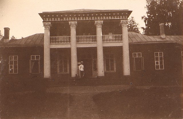 Панорама Войсковицкого дома, 1900-е годы