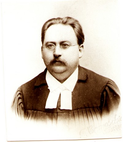 Пастор Оскар Пальза. Фотография 1913 года