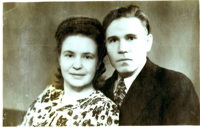 Василий Павлов с супругой Ниной