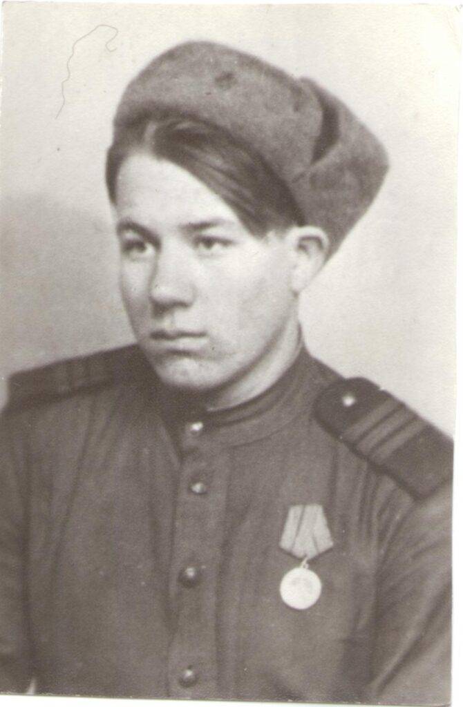 В. Ф. Маркин. Фотография 1944 года