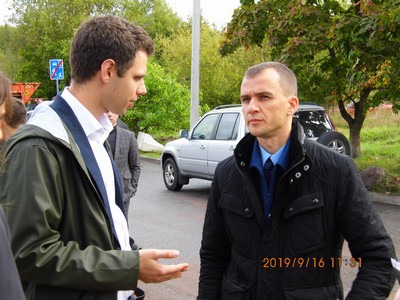 Валерий Алексеев (слева) и Андрей Есин 