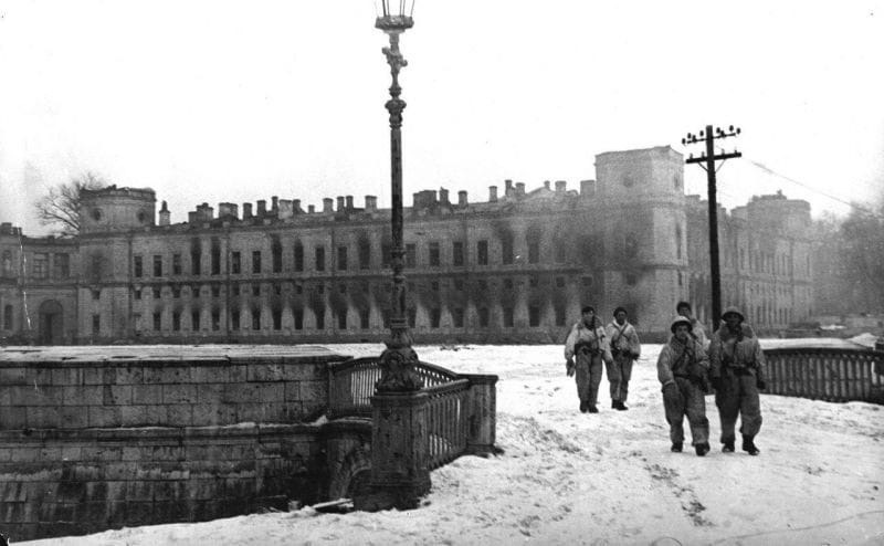 Освобождениеи Гатчины ,1944 год