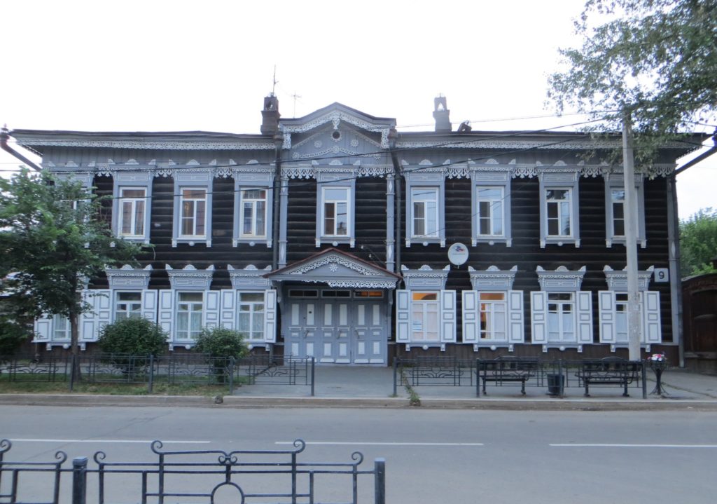 Отреставрированный дом в Иркутске