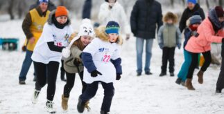 Семейный спорт - зима