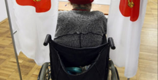 Инвалид голосует
